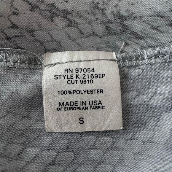 Krisa Snake Print Asymmetrical Wrap Skirt Women's Small Professional Timeless - Picture 9 of 12